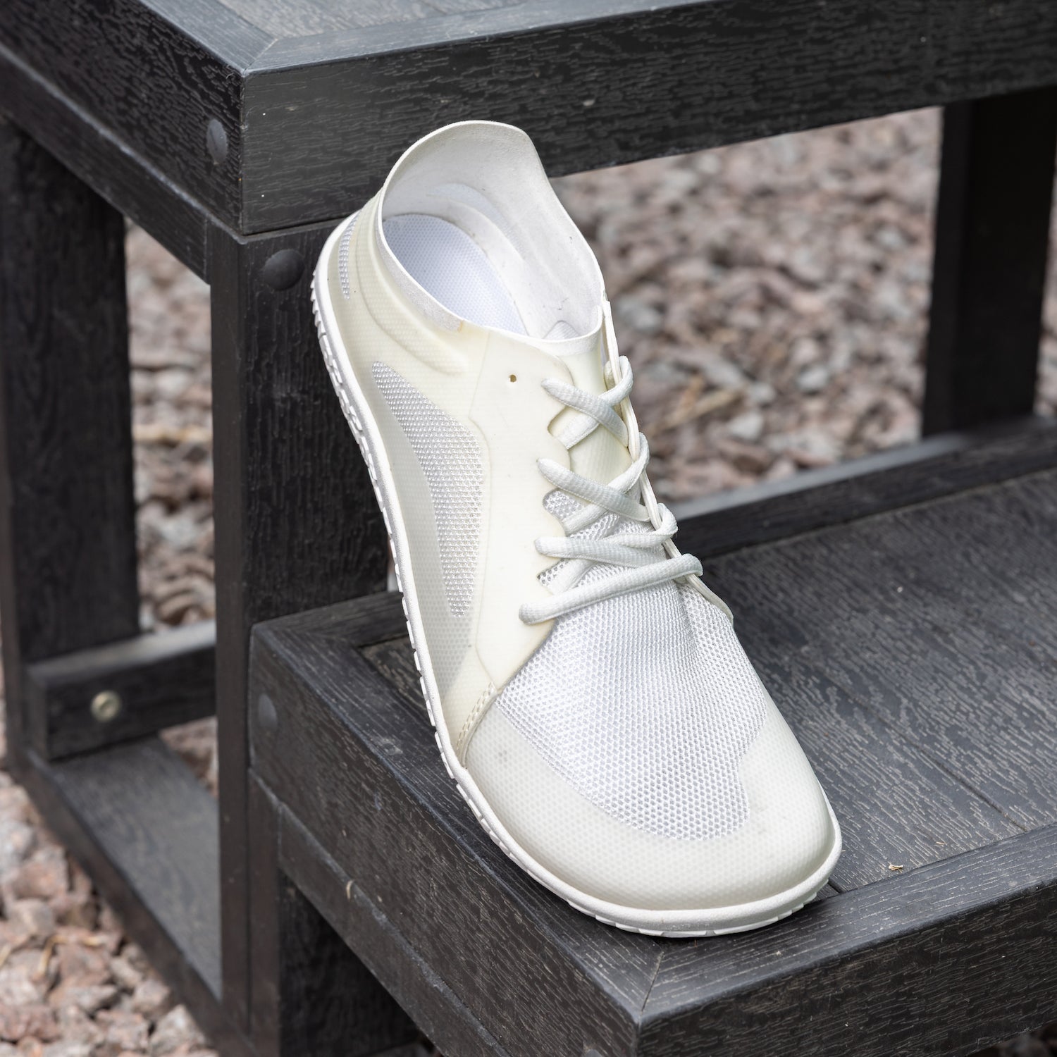 Barely Barefoot Pathfinder Sneaker - White