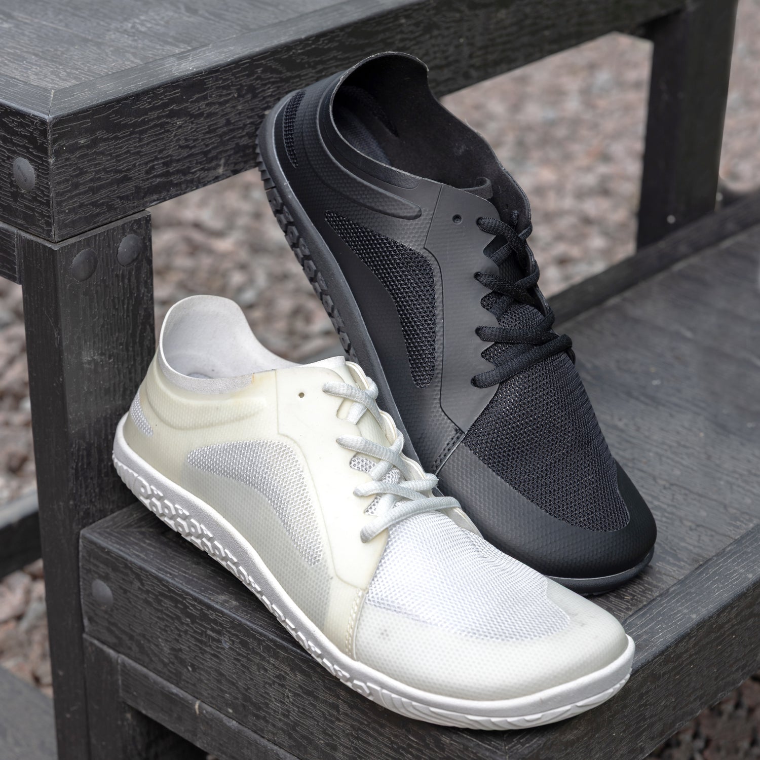 Barely Barefoot Pathfinder Sneaker - White