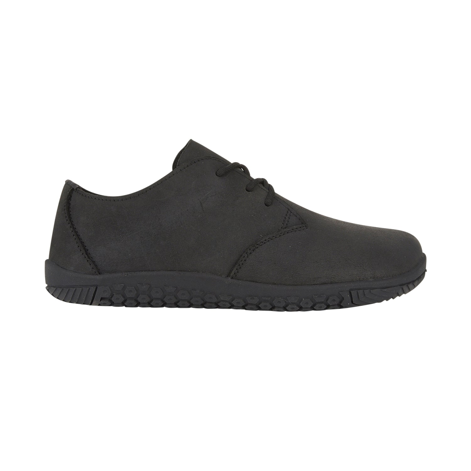 Barely Barefoot Stonepass Everyday Shoes - Black Leather
