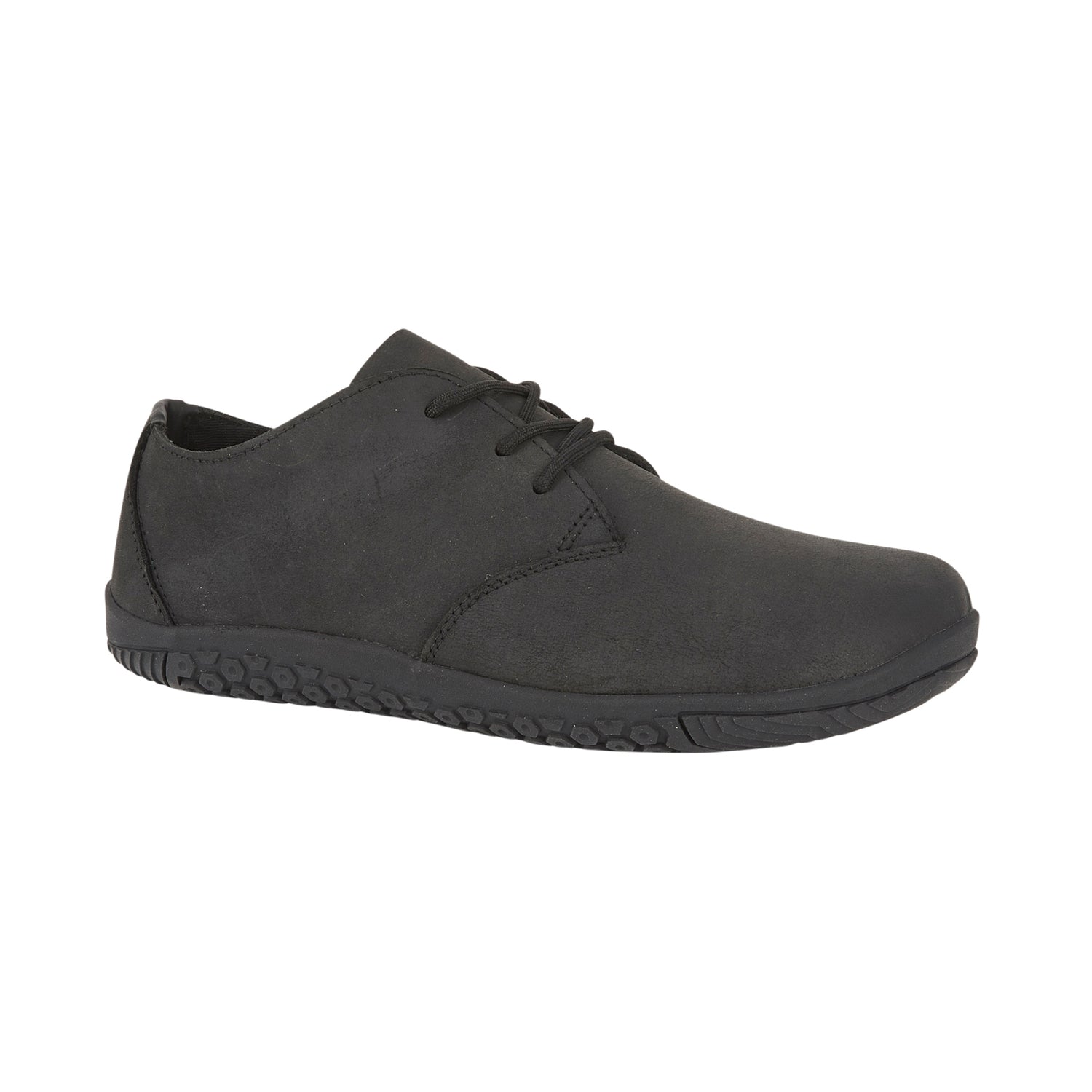 Barely Barefoot Stonepass Everyday Shoes - Black Leather