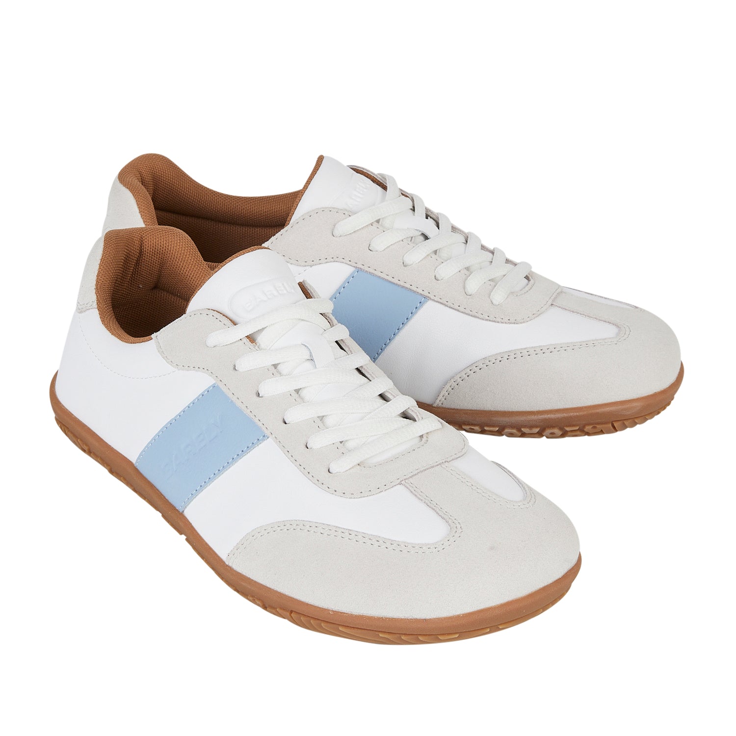 Barely Barefoot Journeyman Leather Sneaker - Blue