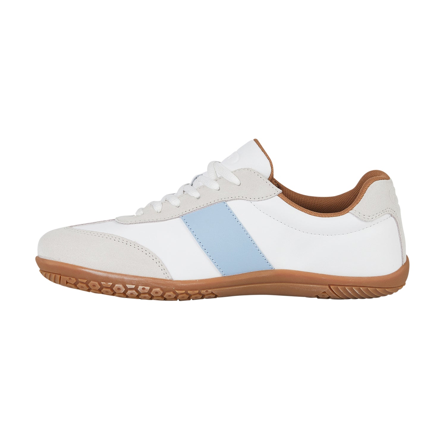 Barely Barefoot Journeyman Leather Sneaker - Blue