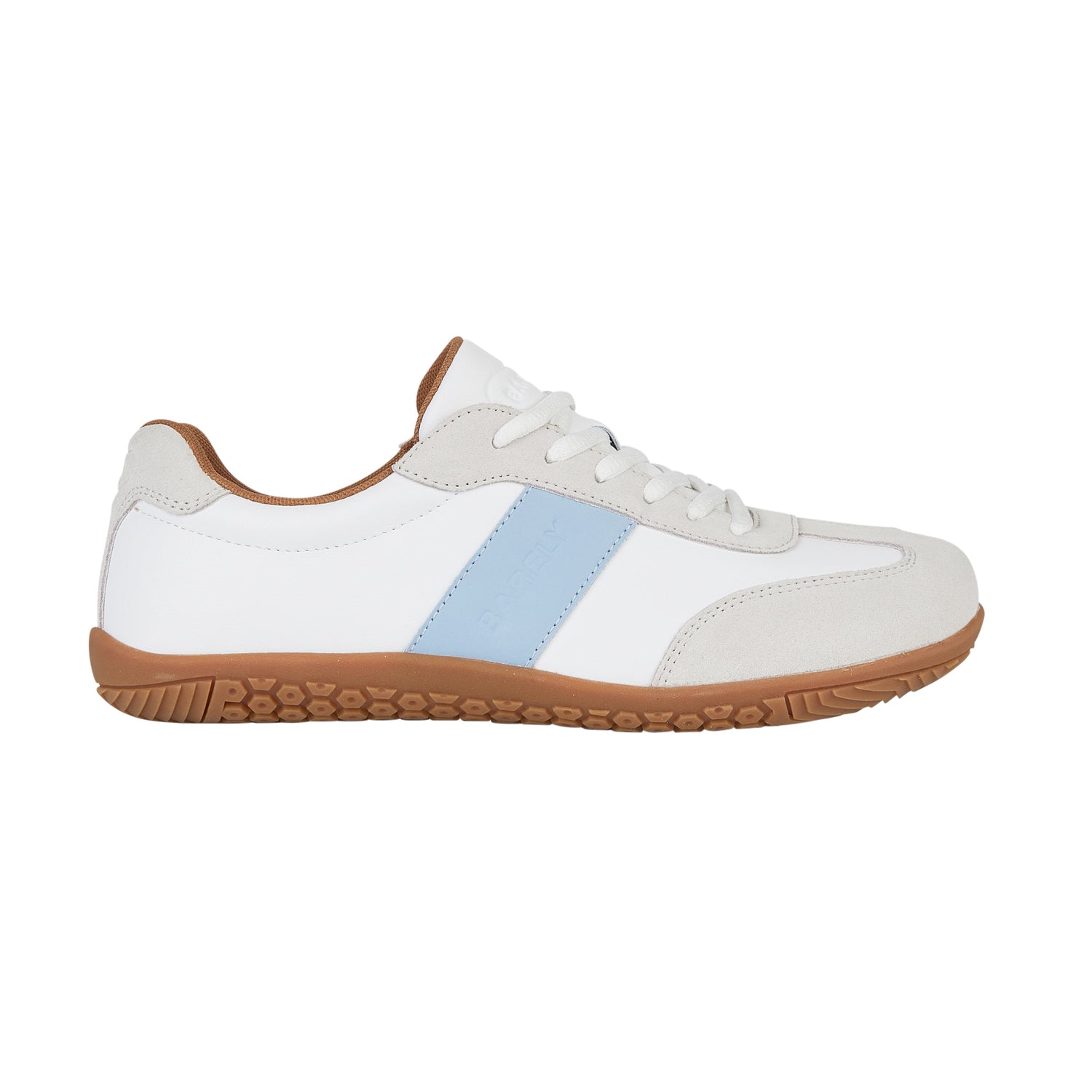 Barely Barefoot Journeyman Leather Sneaker - Blue