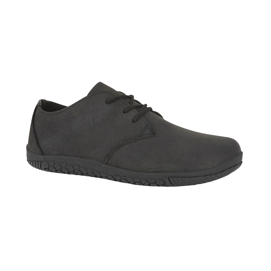 Barely Barefoot Stonepass Everyday Shoes - Black Leather