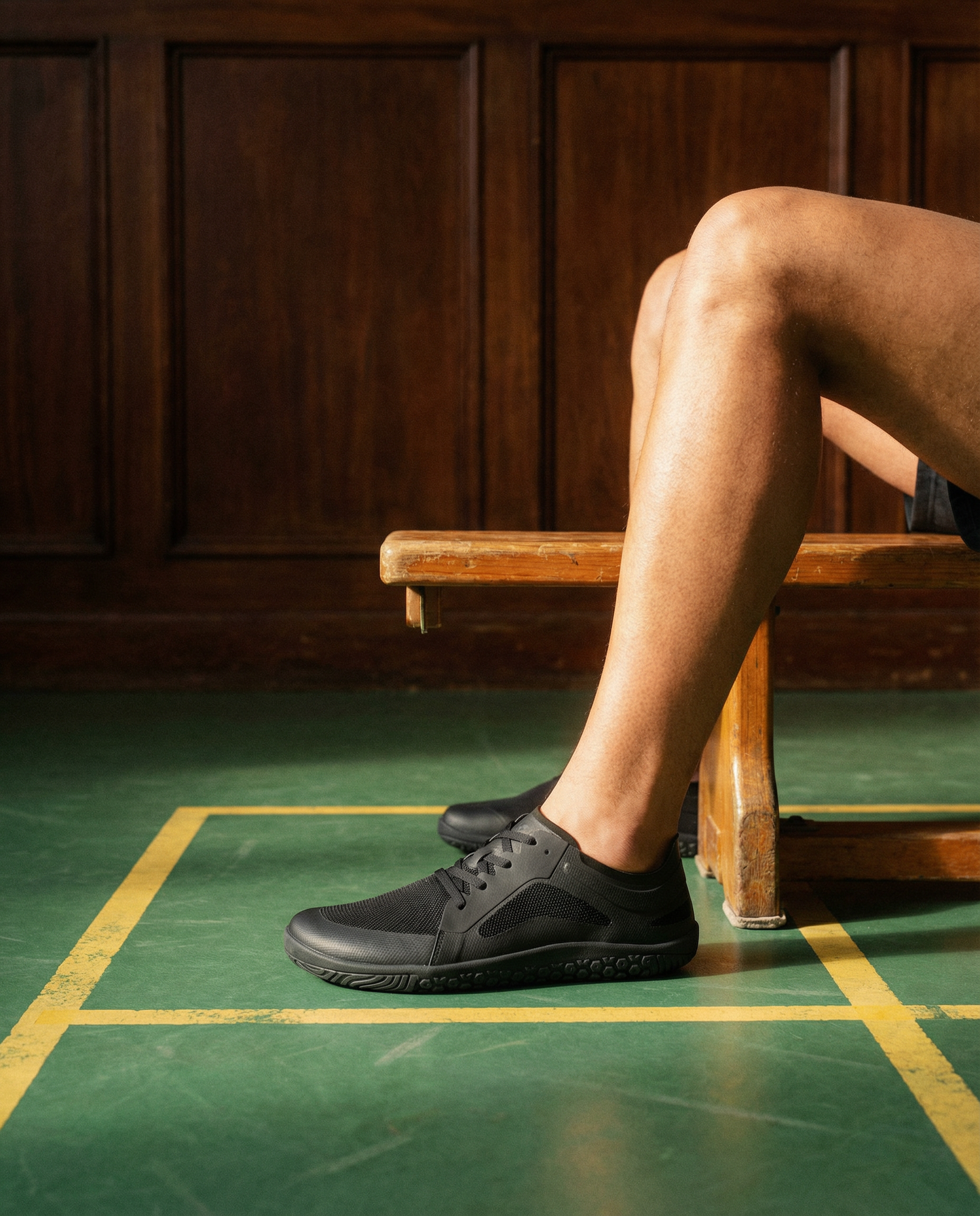 Barely Barefoot Pathfinder Sneaker - Black