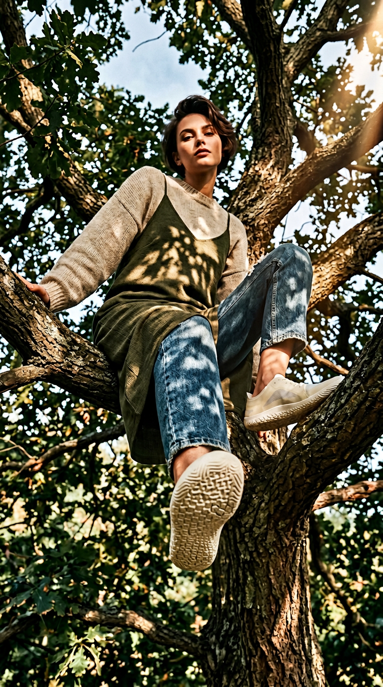 Barely Barefoot Pathfinder Sneaker – Weiß