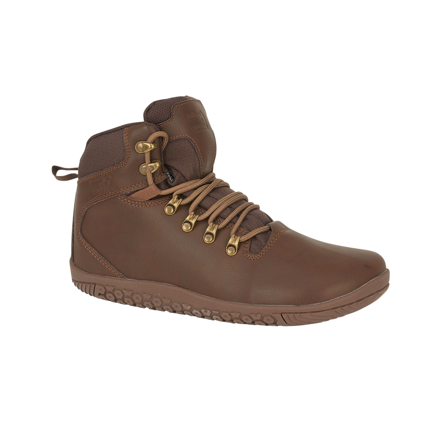 Barely Barefoot Wayfarer Hiking Boots - Brown
